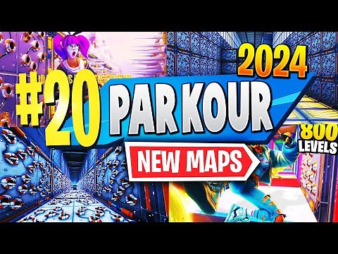 TOP 20 NEW PARKOUR Creative Maps 2024 | Fortnite Parkour Map CODES 2024