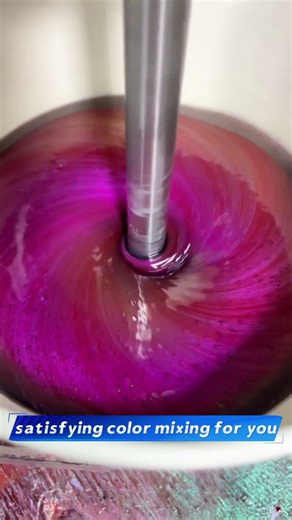 That’s how the magenta color be mixed #color #satisfying