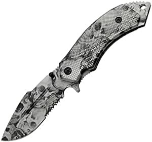 Tac-Force TF-797GY Assisted Opening Folding Knife, 8.25-Inch Overall