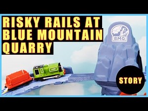 Risky Rails at Blue Mountain Quarry | Thomas and Friends Toy Story Full Episode