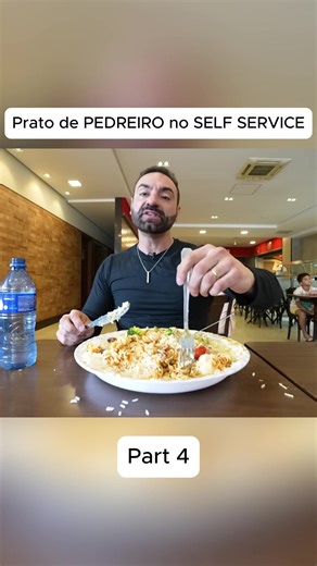 Prato de PEDREIRO no SELF SERVICE #food #comédia #mukbang #foodpark