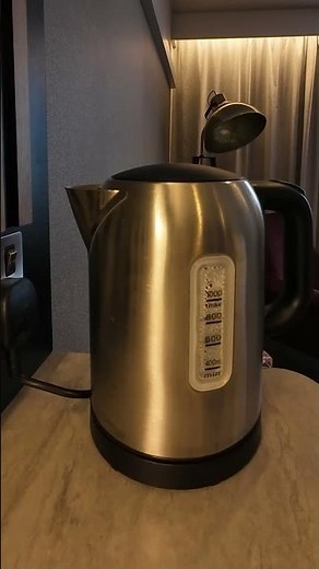 Satisfying Hotel Kettle Boiling Sound Effect: Relaxing ASMR Morning Ambience Short