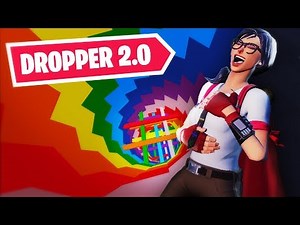 Rainbow Dropper 2.0 | FORTNITE DROPPER MAP (Code in Description!)