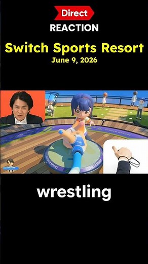 👍Reacting to Thumb Wrestling #shorts #nintendodirectreaction #nintendodirect #switch2