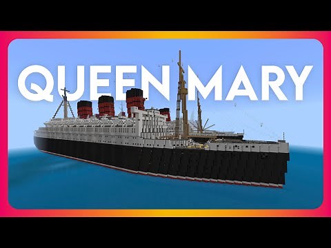 RMS Queen Mary in Minecraft! (2023 VERSION)