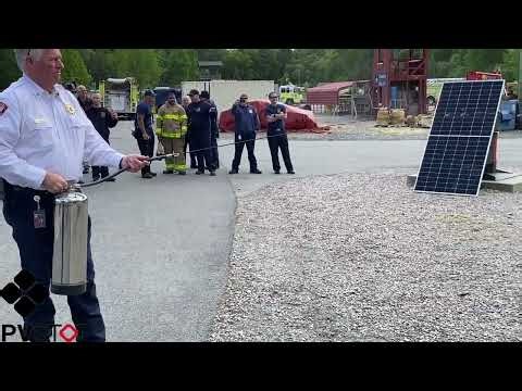 PVStop Demo - Handling High Voltage Solar Panels