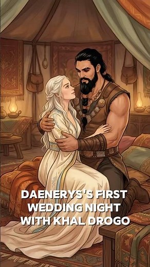 Daenerys's first wedding night with Khal Drogo