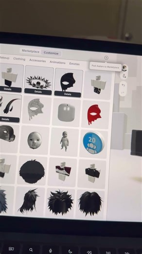 NEW mask on Roblox go check it out!