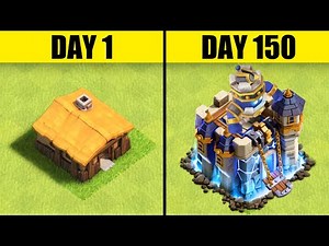 Get TH18 in 150 DAYS on a NEW account! (no money/hack)