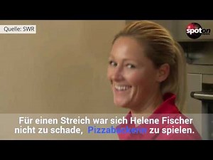 Helene Fischer nimmt Kunden als Pizzabäckerin aufs Korn