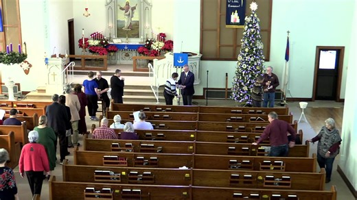 Today we observing the Fourth Sunday in Advent today and will follow the Order of Divine Service Setting Three as printed in the Lutheran Service Book. Rev. Kevin Peterson’s sermon message “A Surprising Invasion” is based on Isaiah 7:10-17 and Matthew 1:18-25. Colleen Confer is playing the organ this morning and leading us in our worship music. | Zion Lutheran Church - Independence, KS