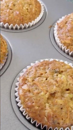 MORNING GLORY MUFFINS 😋 So YUMMY 😍 #food #baking #muffins #recipe