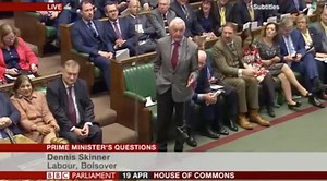 Gotta Love Dennis Skinner 🎶💣💪 Exactly! "Answer the question" C.o.M would also like to encourage folks to watch our "Serve Me" video about #PMQs --> https://www.youtube.com/watch?v=RJ4zteI5YpM | Cabinet Of Millionaires