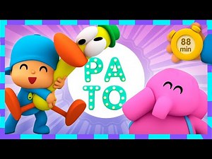 🐤 POCOYO & NINA - Pato's Best Moments [88 min] ANIMATED CARTOON for Children | FULL episodes