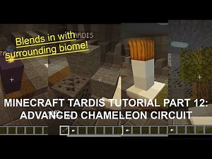 Minecraft 1.19 TARDIS Tutorial Part 12: Automatic Chameleon Circuit