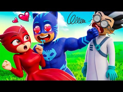 Catboy's Flirty Move: Love and Chaos in the PJ Masks World | PJ Masks Animation 🌙💘