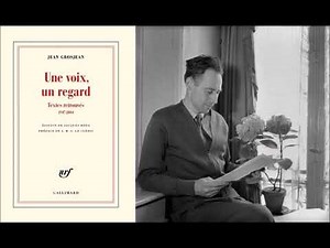 Absence admirable, Jean Grosjean