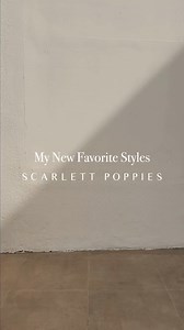 Our most-loved silhouette. Hand-embroidered details meet natural fabrics for a fit that is truly timeless. | Scarlett Poppies