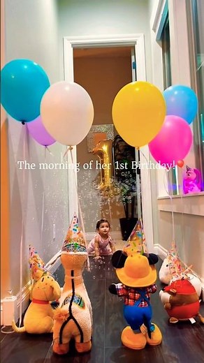 Baby’s First Birthday Party 🎂 Balloons & Smiles 🥰Cutest Baby Birthday Ever #firstbirthday #baby