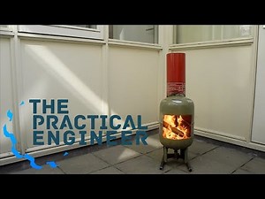 Turn a gastank into an outdoor fireplace