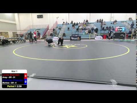 2026 Armed Forces Wrestling - Greco - Mat 1 - Army vs Marines