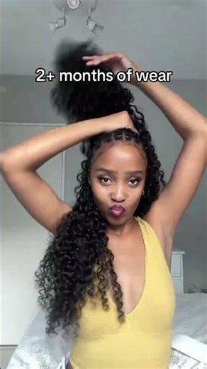 These crochet feather hair extensions look so natural—they truly double your beauty! #einbeautyhair