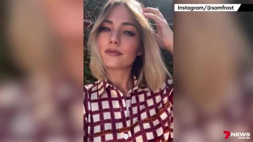 Sam Frost gets ready for film festival event