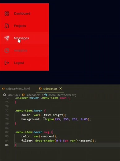 Creating an Effective Sidebar Menu for Web Development