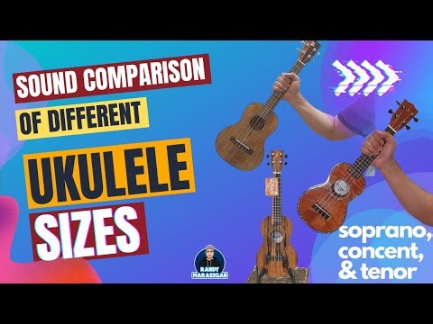 Ukulele Sound Comparison | Soprano vs. Concert vs. Tenor