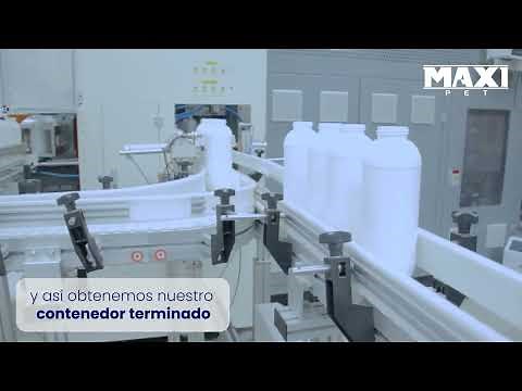 Maxipet, Proceso de Extrusión Soplo para Fabricación de Envases PEAD