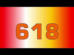 Colorful Numbers 0-1000 with Gradient Backgrounds in 20 Fonts!!!