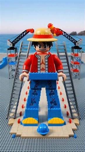 Building Luffy from LEGO… Wait for the Final 😱