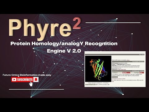 PHYRE2 Protein Fold Recognition and Protein Structure Prediction Server #bioinformatics #ai