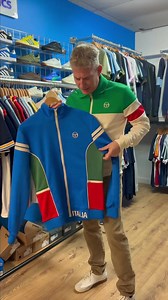 Neil talks 2023 Sergio Tacchini releases due soon across a number of styles, including track tops, polos shirts and tees. Keep an eye on the site for these arrivals very soon. | 80s Casual Classics