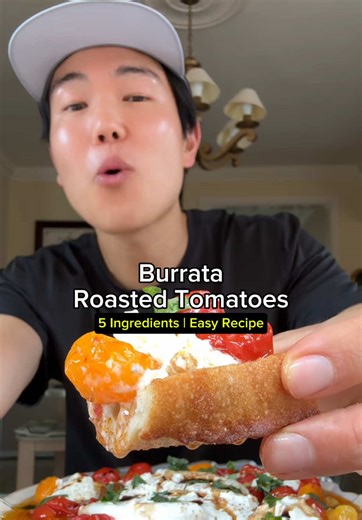 Delicious Burrata and Cherry Tomato Appetizer Recipe