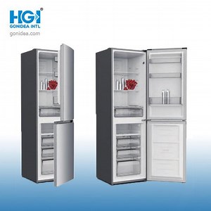 [Hot Item] 250L Frost Free Double Door Freezer Down Refrigerator with Water Dispenser