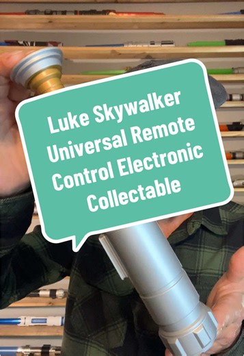 Luke Skywalker Universal Remote Control Electronic Collectable from Telemania in 1997... found at @BOUNTY HUNTER TOYS 🇨🇦 #lightsaber #starwars #toys