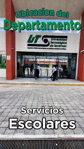 14K views · 101 reactions | ¿Eres estudiante de nuevo ingreso o no conoces bien la ubicación de las áreas de la #UTTecámac? No te preocupes, este video es para ti. Descubre cómo llegar sin complicaciones y realiza tus trámites en el Departamento de Servicios Escolares de manera rápida y sencilla. ¡No te lo pierdas! Ponte #Lechuzo 黎 | Universidad Tecnológica de Tecámac. Sitio oficial. | Facebook