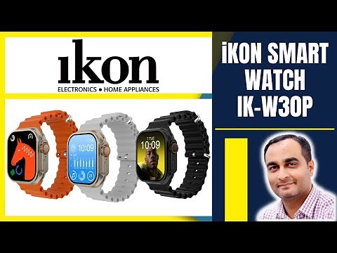 iKon IK W30P Smart Watch Unboxing Setup Review | Best Budget Watch | TECHNICAL SAJID