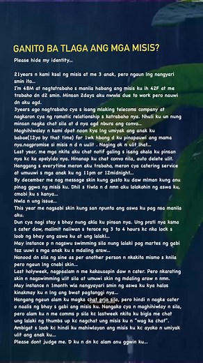 Misis #fypシ #confessions #confession #lifelessons #story #confessionofdesires | Confession of Desires