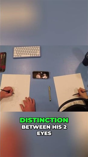 Goofy vs. Pluto: Drawing Eyes Explained! #shorts