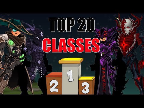 AQW Top 20 Classes 2025 | (Player Voted) Favourite Community Classes