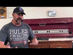 Repurposing an Old Pickup Tailgate