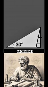 Trig made easy! 📐 Ever noticed that in a 30^circ triangle, the opposite side is always exactly half the hypotenuse? That’s why sin(30^circ) = 1/2. Simple, visual, and easy to remember! 💡 #MathTips #Geometry #Trigonometry | Archimedes Mathatician