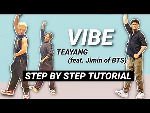 TAEYANG - 'VIBE (feat. Jimin of BTS)' *EASY DANCE TUTORIAL* (Beginner Friendly)