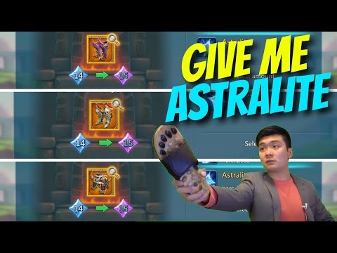I need Astralite!! Let's Try upgrade all 3 Legs in one GO!!! - Lords Mobile