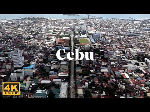 Experience the BEST Aerial Views of Cebu Philippines in 4K!