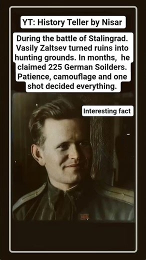 The Real Story Behind "Enemy at the Gates" 🏅🎯#shorts #wwii #stalingrad #history #war #facts #russia