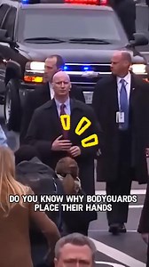 Why do Trump’s bodyguards place their hands like this #Trumpfamily #usanews #actresslife | America Unfiltered