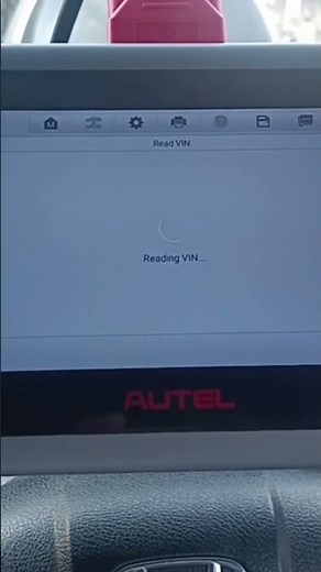 How to read Honda VIN with Autel MK808S? #shorts #autel